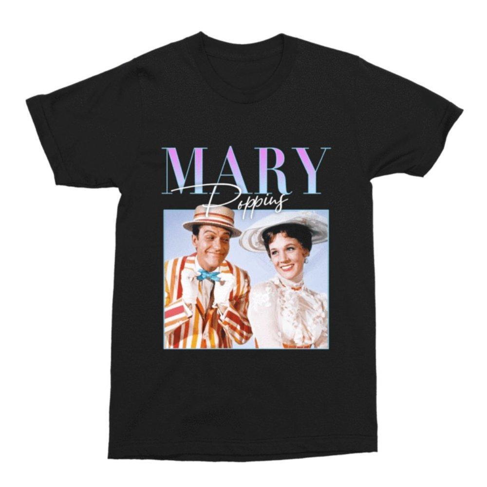 Mary Poppins Dick Van Dyke Julien Andrews TShirt Mary Poppins Dick Van Dyke Julien Andrews TShirt